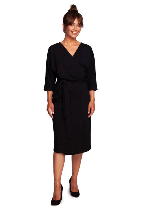 Sukienka Model B241 Black - BeWear Sukienka Model B241 Black - BeWear