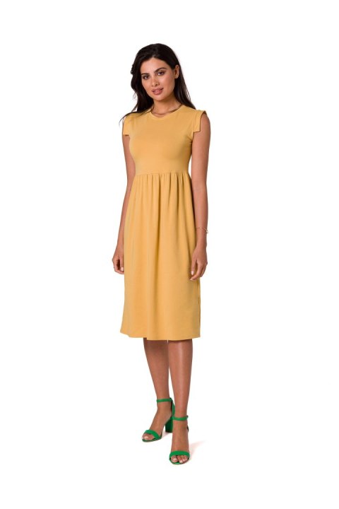 Sukienka Model B262 Honey - BeWear Sukienka Model B262 Honey - BeWear