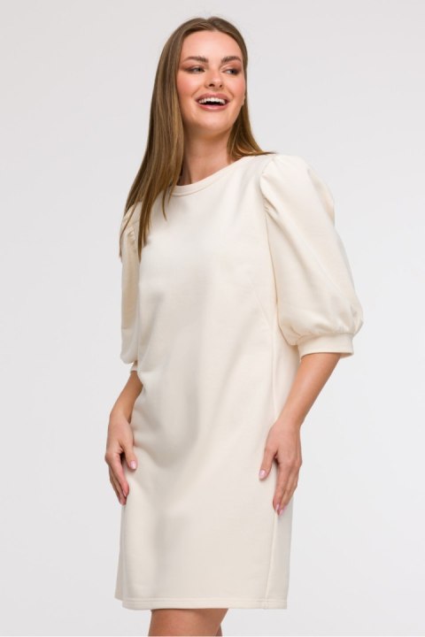 Sukienka Model B291 Wanilia - BeWear Sukienka Model B291 Wanilia - BeWear