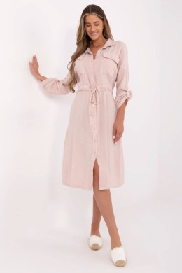 Sukienka damska Model MI-SK-91166.73 Light Pink - Italy Moda