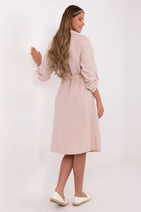 Sukienka damska Model MI-SK-91166.73 Light Pink - Italy Moda Sukienka damska Model MI-SK-91166.73 Light Pink - Italy Moda