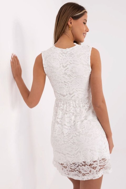 Sukienka damska Model MI-SK-9830.85 White - Italy Moda Sukienka damska Model MI-SK-9830.85 White - Italy Moda