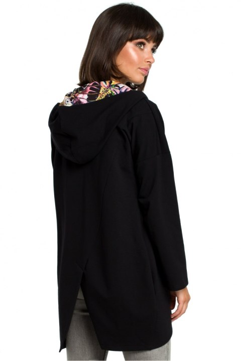 Bluza Damska Oversize Plus size Model B091 Black - BeWear Bluza Damska Oversize Plus size Model B091 Black - BeWear