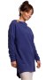 Bluza Damska Oversize Plus size Model B176 Indygo - BeWear
