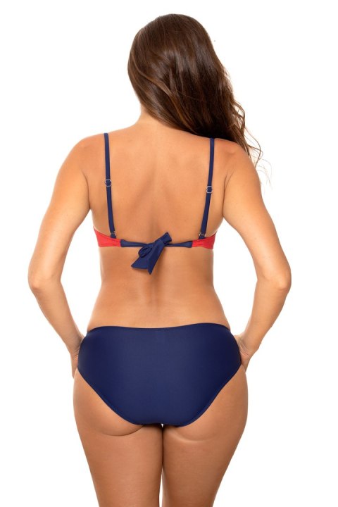 Kostium dwuczęściowy Kostium kąpielowy Model Gilari M-676 Navy/Red - Marko Kostium dwuczęściowy Kostium kąpielowy Model Gilari M-676 Navy/Red - Marko