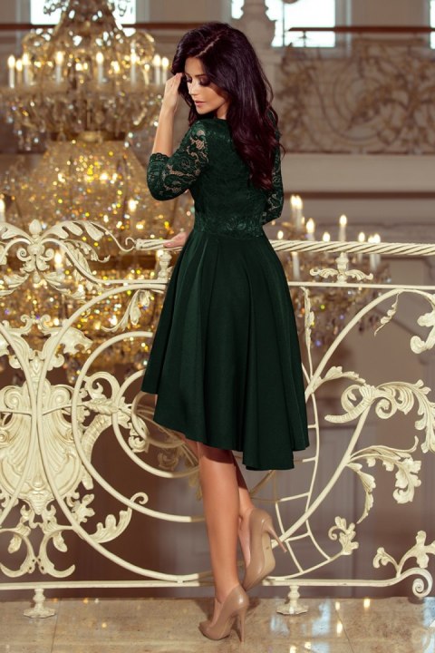 Sukienka Model Nicolle 210-3 Dark Green - Numoco Sukienka Model Nicolle 210-3 Dark Green - Numoco