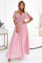 Sukienka damska Model 545-1 Powder Pink - Numoco