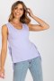 Koszulka Top damski Model FA-TP-6276.08P Light Violet - Fancy
