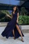 Sukienka damska elegancka Model 2231-01 Navy - Bicotone