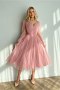Sukienka damska Model 269-20 Dirty Pink - Bicotone
