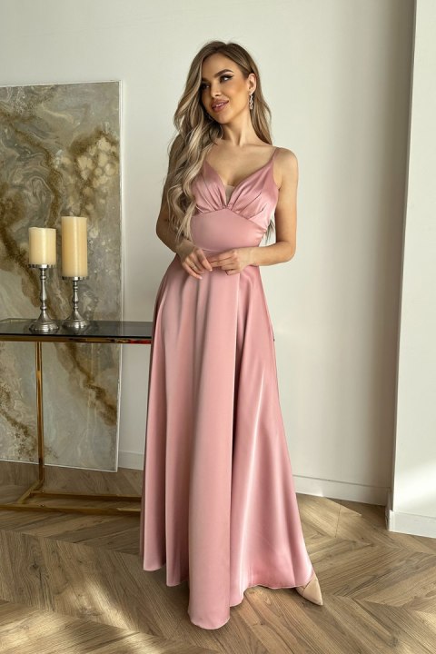 Sukienka Model 282-20 Dirty Pink - Bicotone Sukienka Model 282-20 Dirty Pink - Bicotone