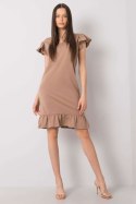 Sukienka Model FA-SK-7173.28P Dark Beige - Fancy