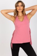 Koszulka Top damski Model FA-TP-6276.08P Dark Pink - Fancy