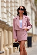 Marynarka Model Medellin ROZ ZAK0023 Pink - Roco Fashion