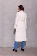 Płaszcz Damski Model Vivienne BEJ PLA0039 Light Beige - Roco Fashion