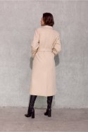 Płaszcz Damski Model Vivienne BEZ PLA0039 Beige - Roco Fashion