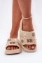 Klapki damskie Model Redienna 25SD11--8912 Beige