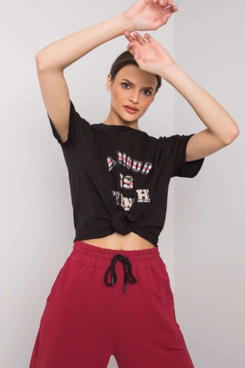 T-shirt Damski Model FA-TS-6892.88 Black - Fancy T-shirt Damski Model FA-TS-6892.88 Black - Fancy