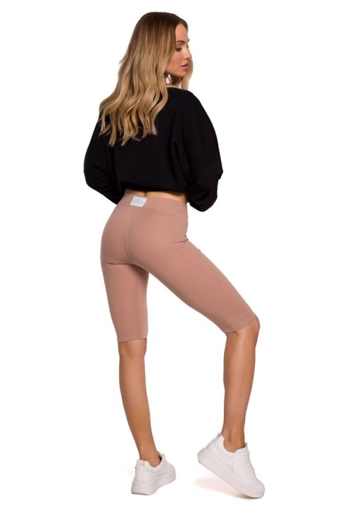 Legginsy Model MOE593 Mocca - Moe Legginsy Model MOE593 Mocca - Moe