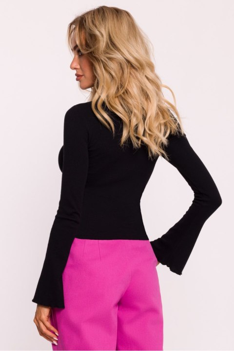 Bluzka Model MOE806 Black - Moe Bluzka Model MOE806 Black - Moe