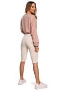 Legginsy damskie Model MOE593 Śmietana - Moe
