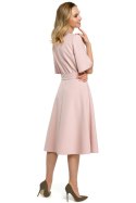 Sukienka Model MOE396 Powder Pink - Moe Hurtownia odzieży on-line, moda damska, bielizna i obuwie dla kobiet - Matterhorn.pl