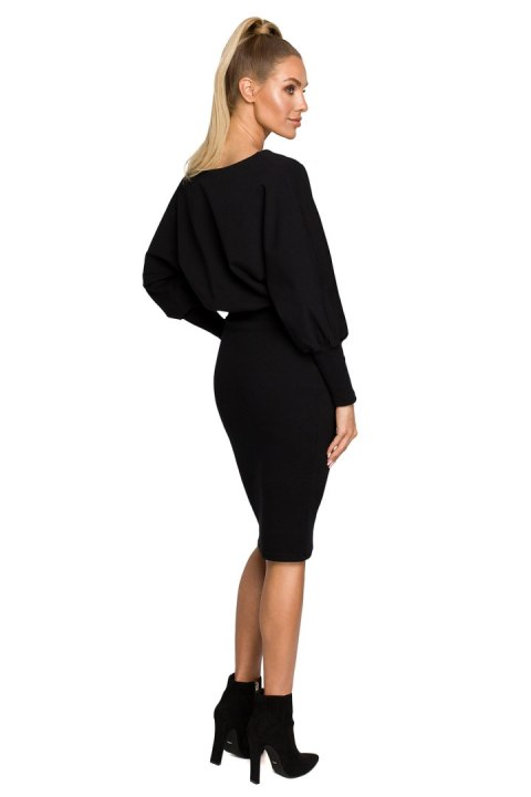 Sukienka Model MOE690 Black - Moe Sukienka Model MOE690 Black - Moe