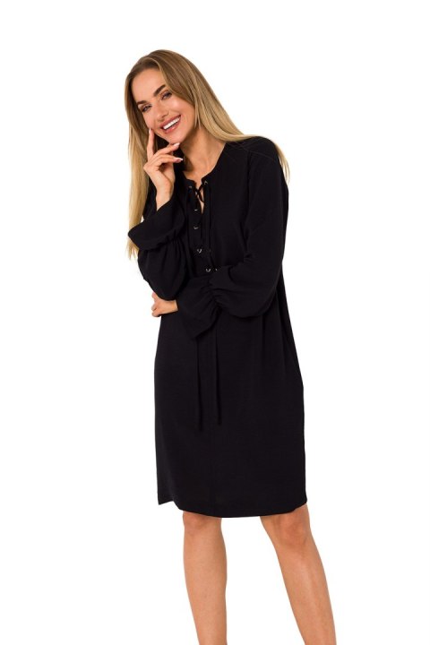 Sukienka Model MOE742 Black - Moe Sukienka Model MOE742 Black - Moe