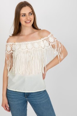 Bluzka damska hiszpanka Model AT-BZ-1801.87 Light Beige - AT