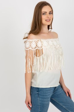 Bluzka damska hiszpanka Model AT-BZ-1801.87 Light Beige - AT