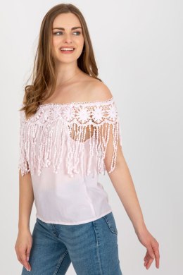 Bluzka damska hiszpanka Model AT-BZ-1801.87 Light Pink - AT
