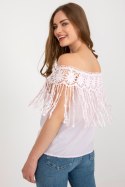 Bluzka damska hiszpanka Model AT-BZ-1801.87 Light Pink - AT
