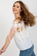 Bluzka damska hiszpanka Model AT-BZ-1801.87 White - AT
