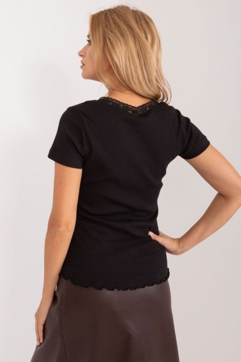 Bluzka damska Model D16113Z02448B Black - Sublevel Bluzka damska Model D16113Z02448B Black - Sublevel