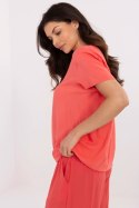 Bluzka damska Model D73761M11173A Coral - Sublevel