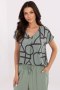 Bluzka damska Model D73771M11171D Khaki - Sublevel