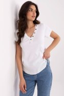 Bluzka damska Model DHJ-BZ-25168.00 Ecru - Italy Moda