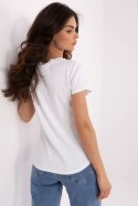 Bluzka damska Model DHJ-BZ-25168.00 Ecru - Italy Moda