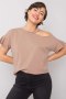 Bluzka damska Model FA-BZ-6946.93P Dark Beige - Fancy
