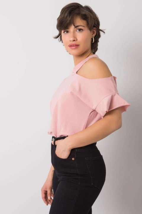 Bluzka damska Model FA-BZ-6946.93P Light Pink - Fancy Bluzka damska Model FA-BZ-6946.93P Light Pink - Fancy
