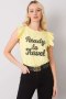 Bluzka damska Model FA-BZ-7191.10P Light Yellow - Fancy