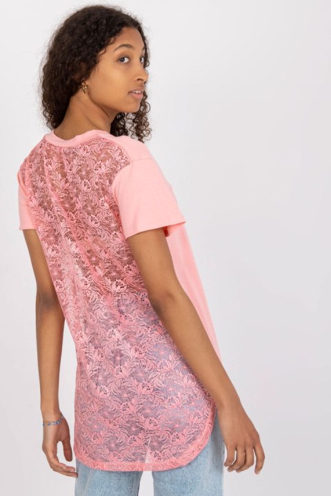 Bluzka damska Model FA-BZ-7724.92P Light Pink - Fancy Bluzka damska Model FA-BZ-7724.92P Light Pink - Fancy