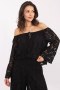 Bluzka damska hiszpanka Model MI-BZ-88500.79 Black - Italy Moda