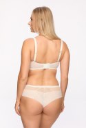 Biustonosz damski push up Usztywniany Bardotka Model Esme 1281 Ecru/Beige - Gaia