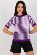 Bluzka damska w paski Model BA-BZ-1441.80 Violet - Badu