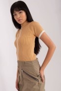 Bluzka damska Model BA-BZ-1456.72P Camel - Badu