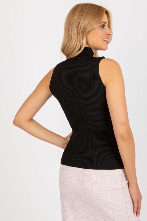 Bluzka damska Top Model BA-BZ-2301.00P Black - Badu Bluzka damska Top Model BA-BZ-2301.00P Black - Badu