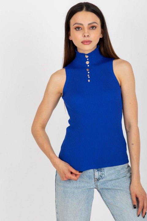 Bluzka damska Top Model BA-BZ-2301.00P Cobalt - Badu Bluzka damska Top Model BA-BZ-2301.00P Cobalt - Badu