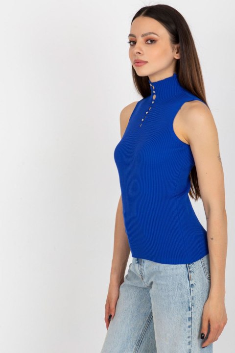 Bluzka damska Top Model BA-BZ-2301.00P Cobalt - Badu Bluzka damska Top Model BA-BZ-2301.00P Cobalt - Badu