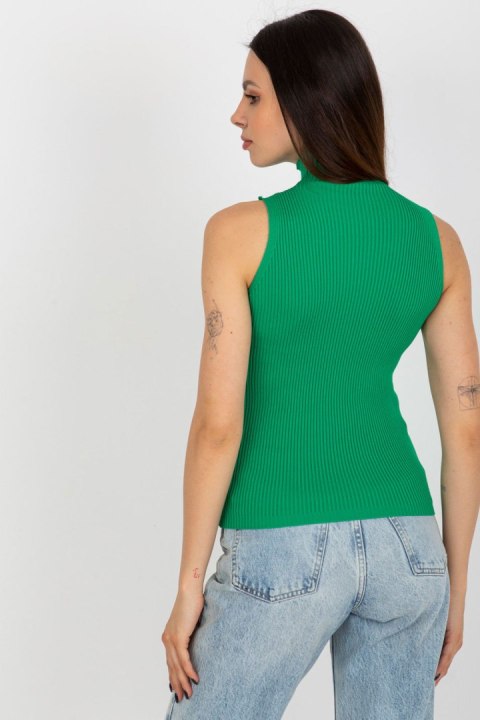 Bluzka damska Top Model BA-BZ-2301.00P Green - Badu Bluzka damska Top Model BA-BZ-2301.00P Green - Badu